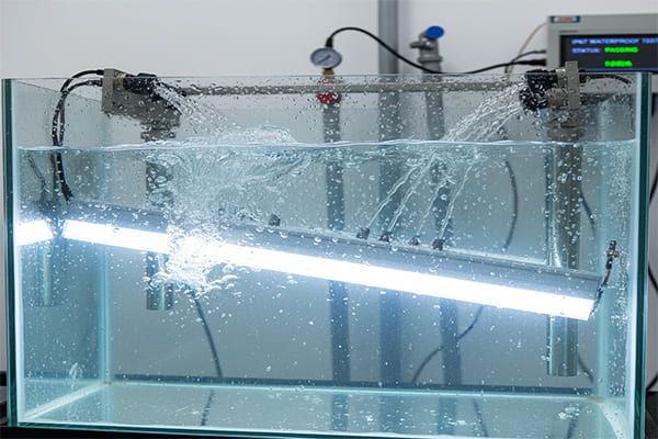 IP67 waterproof test for outdoor led lights